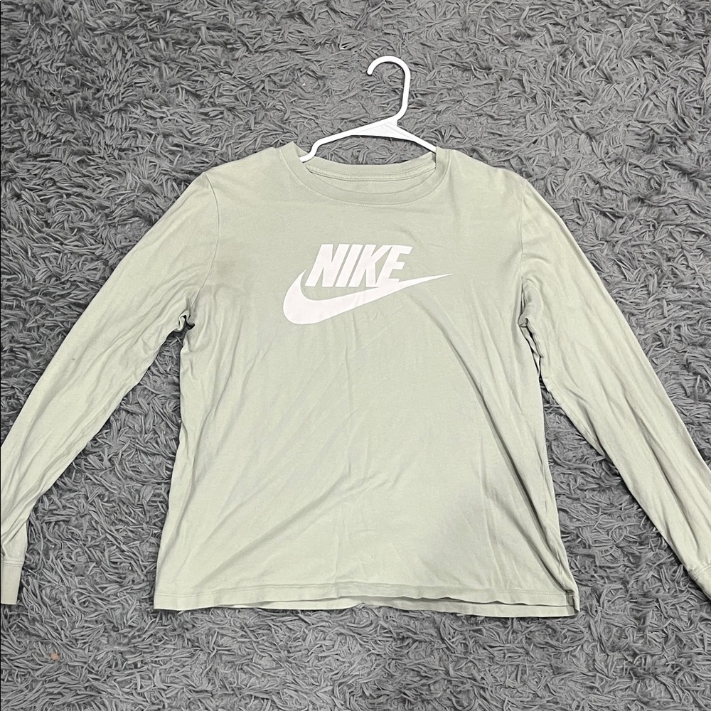 Nike Mint Green Long Sleeve Top